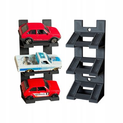 Stojak na 3 samochodziki 1:64 kompatybilny z Hot Wheels