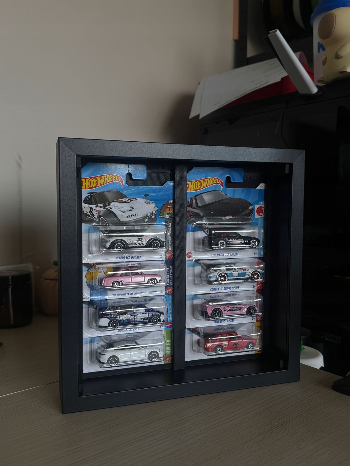 Wkład do ramki IKEA SANNAHED na auta 1:64 kompatybilny z Hot Wheels