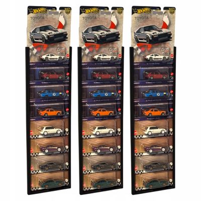 Zestaw 3 wieszaków 1:64 kompatybilnych z Hot Wheels Premium