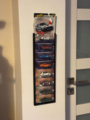 Zestaw 5 baz wieszaka 1:64 kompatybilnych z Hot Wheels Premium