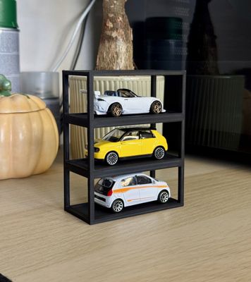 Zestaw 5 boxów na 3 samochodziki 1:64 kompatybilnych z Hot Wheels