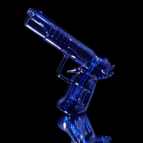 Pistol Bubbler - Blue, Green, Purple, Pink