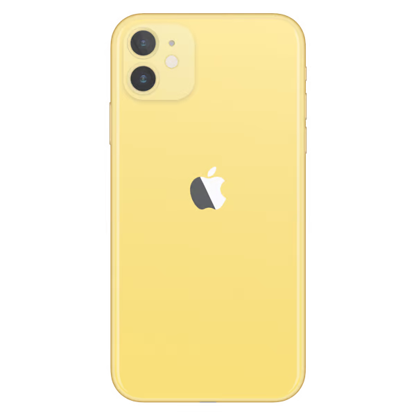 iPhone 11 Żółta Tylna Klapka plecki