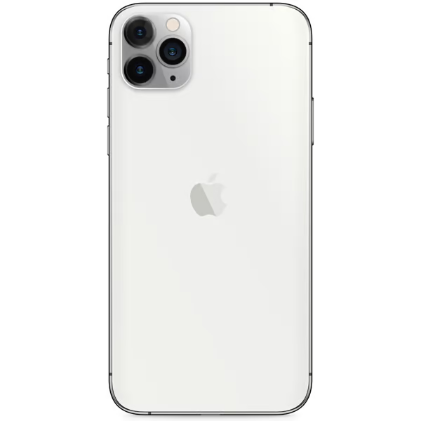 iPhone 11 Pro Max Srebrna Tylna Klapka plecki