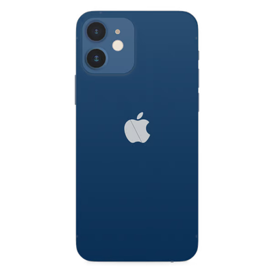 iPhone 12 Niebieski Tylna Klapka Big Hole