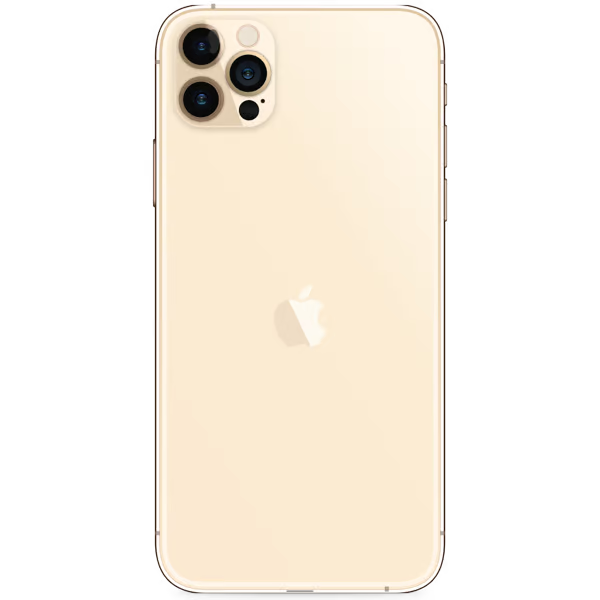 iPhone 12 Pro Max Złota Tylna Klapka Big Hole