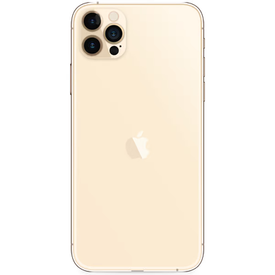 iPhone 12 Pro Max Złota Tylna Klapka Big Hole