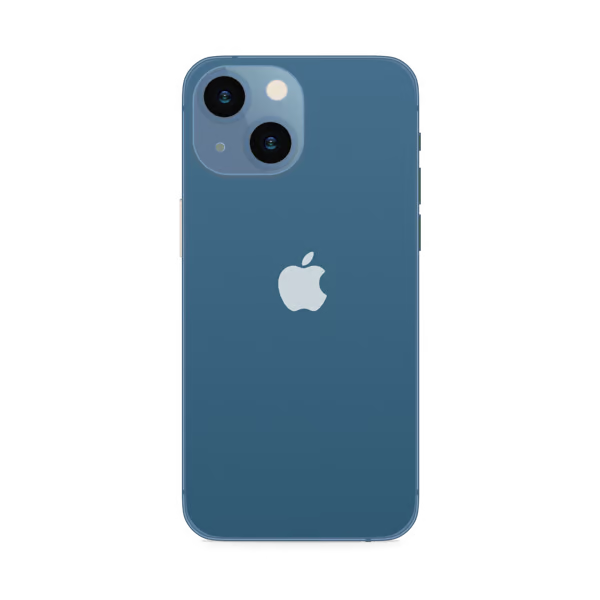 iPhone 13 Mini Niebieska Tylna Klapka Big Hole