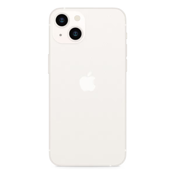iPhone 13 Biała Tylna Klapka Big Hole