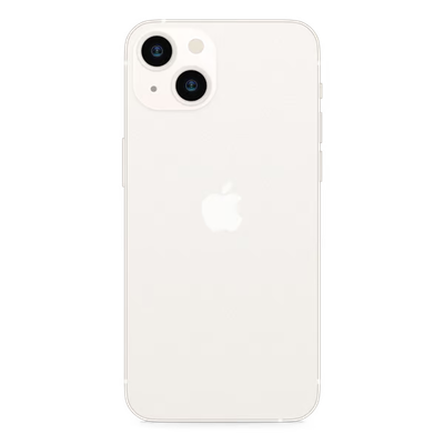 iPhone 13 Biała Tylna Klapka Big Hole