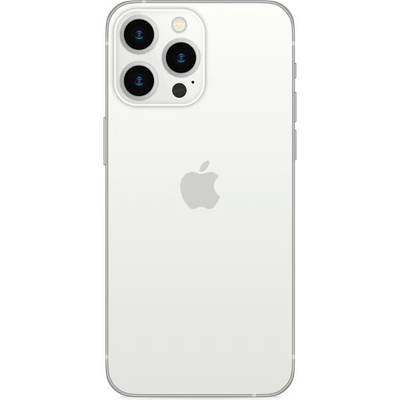 iPhone 13 Pro Max Srebrna Tylna Klapka Big Hole