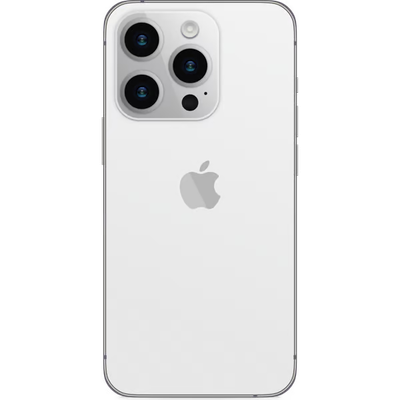iPhone 14 Pro Max Biała Tylna Klapka Big Hole