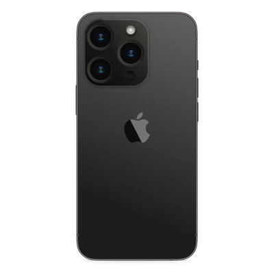 iPhone 14 Pro Czarna Tylna Klapka Big Hole