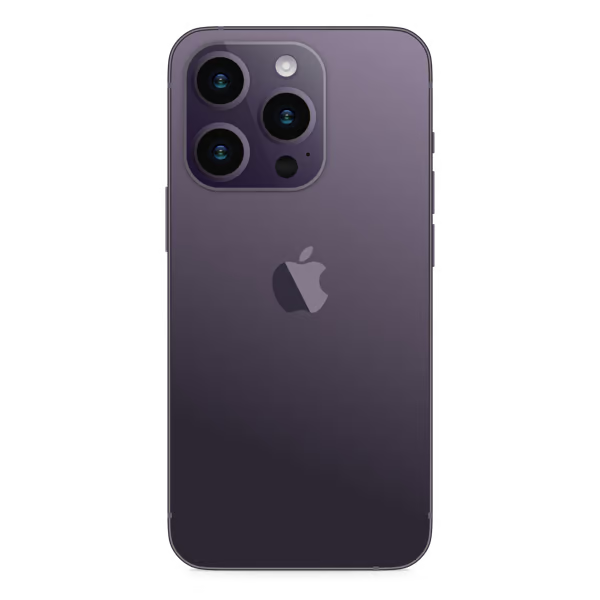 iPhone 14 Pro Fioletowa Tylna Klapka Big Hole