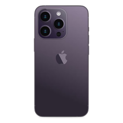 iPhone 14 Pro Fioletowa Tylna Klapka Big Hole