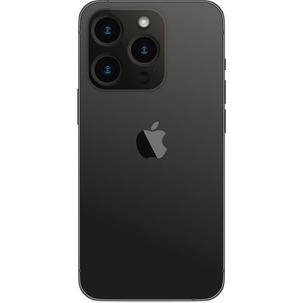 iPhone 14 Pro Max Czarna Tylna Klapka Big Hole