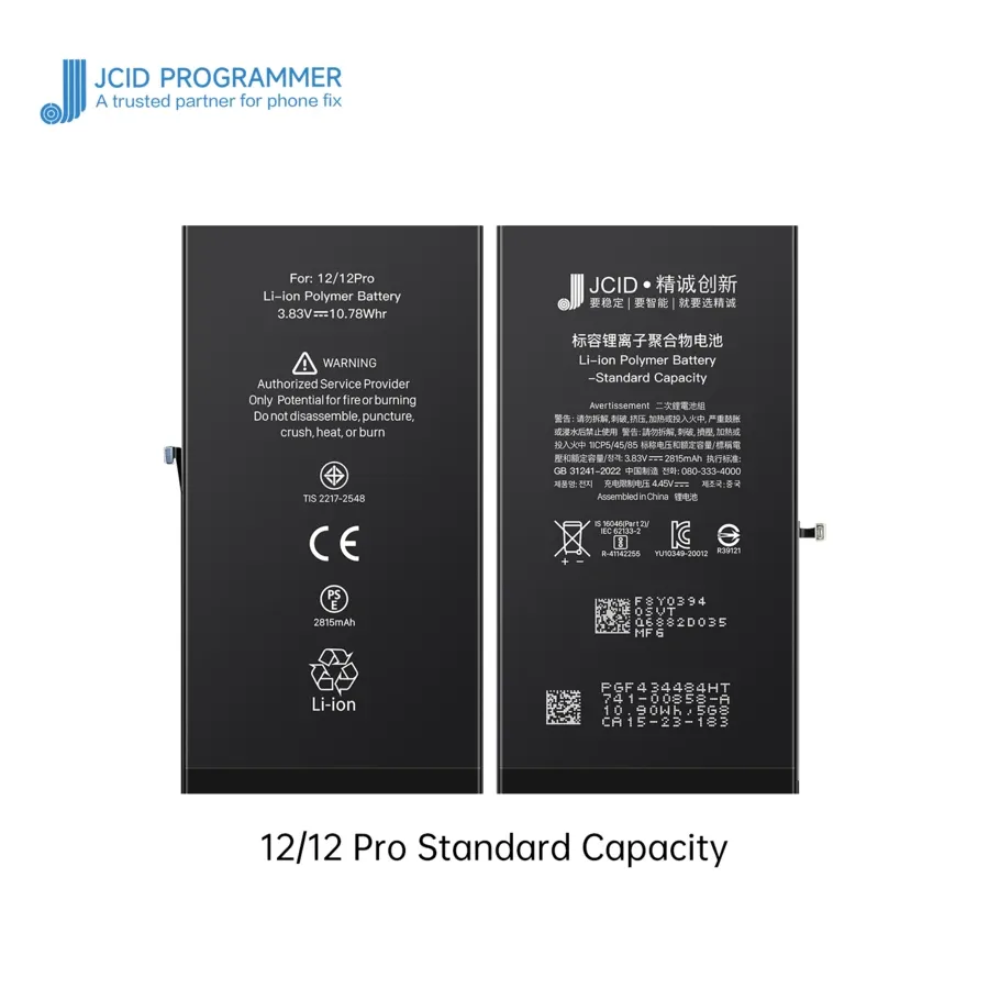 Bateria iPhone 12 / 12 Pro JCID