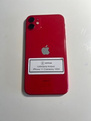 Używany korpus iPhone 11 Czerwony uzbrojony 1004