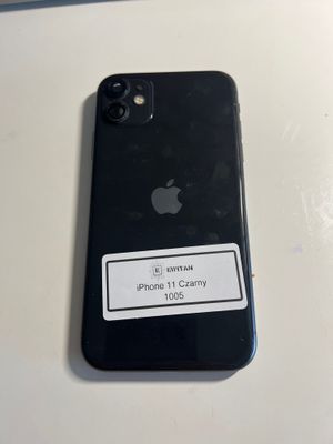 Używany iPhone 11 Czarny z blokadą iCloud
