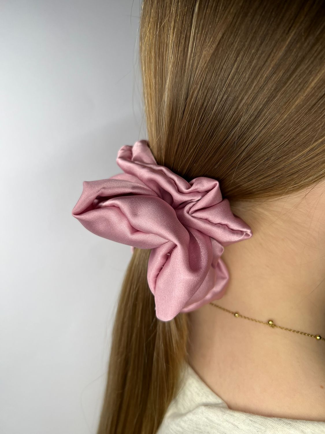 Gumka Scrunchie - różowa