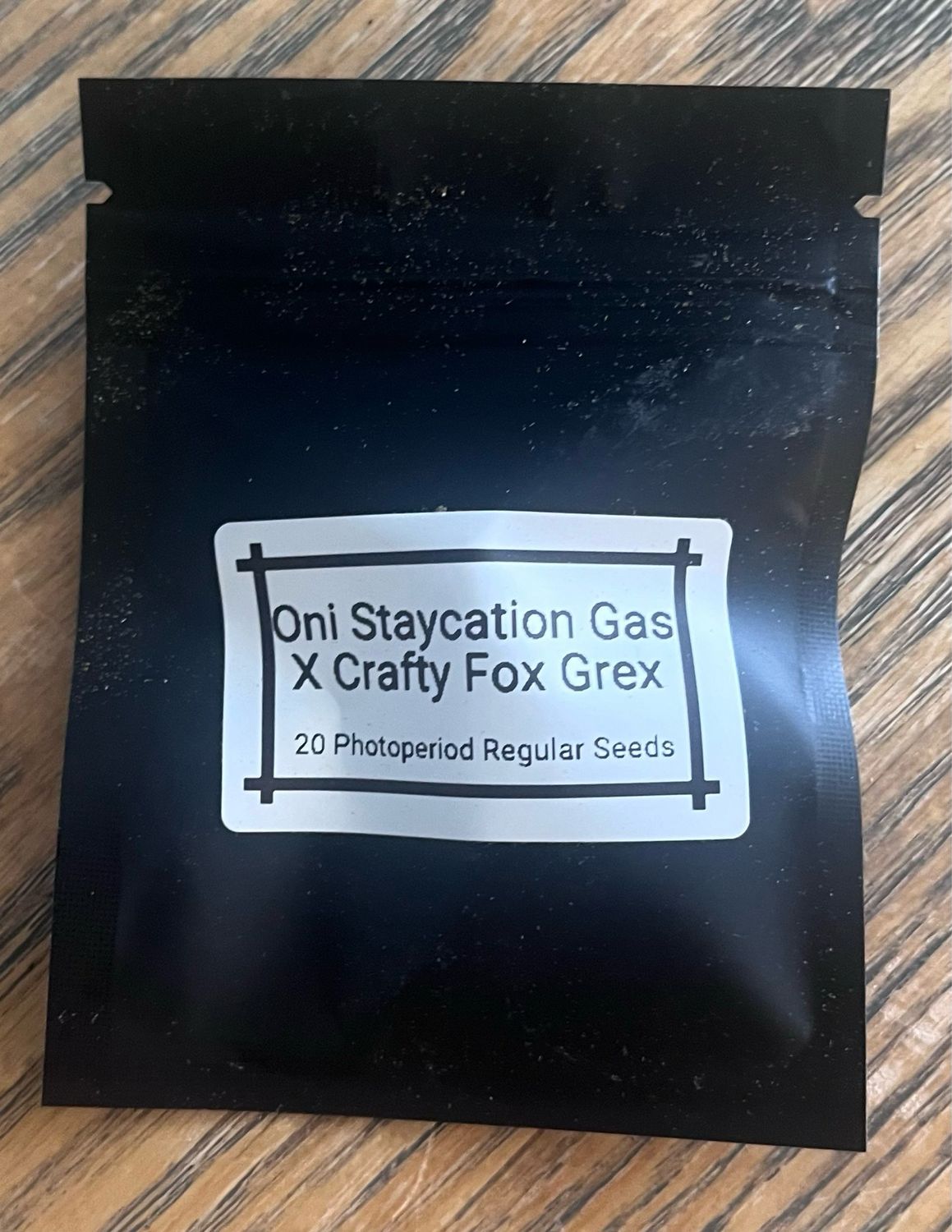 Oni Staycation Gas X Crafty Fox Grex