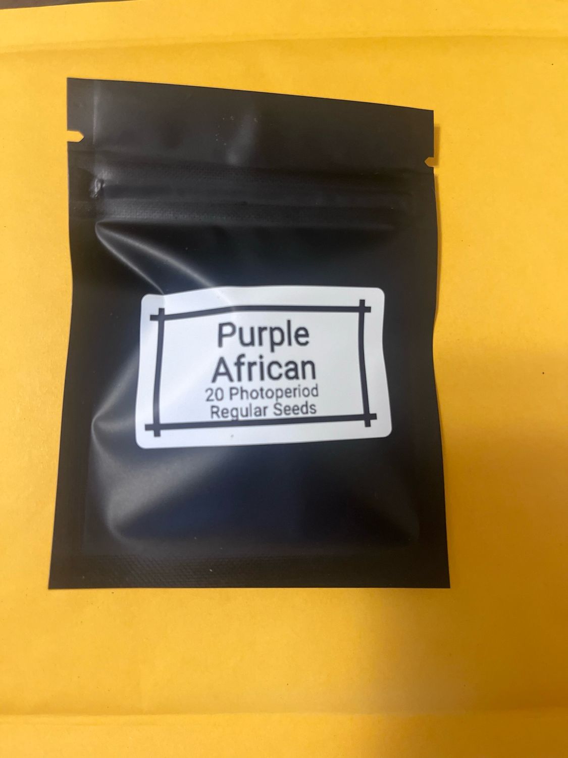 Purple African