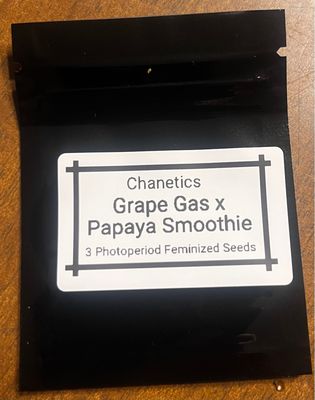 CHA Grape Gas x Papaya Smoothie