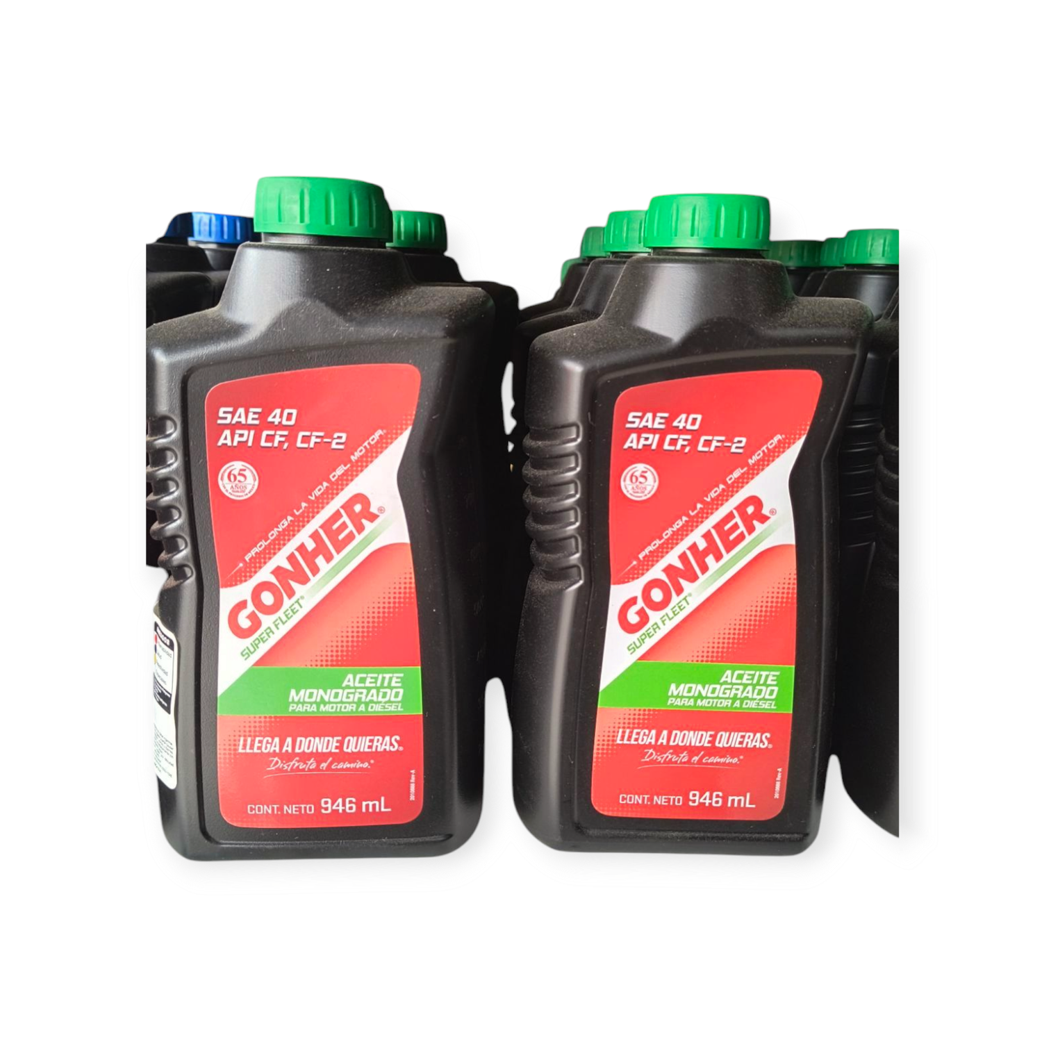 Aceite de motor para relleno. Precio varía dependiendo de marca y grado.