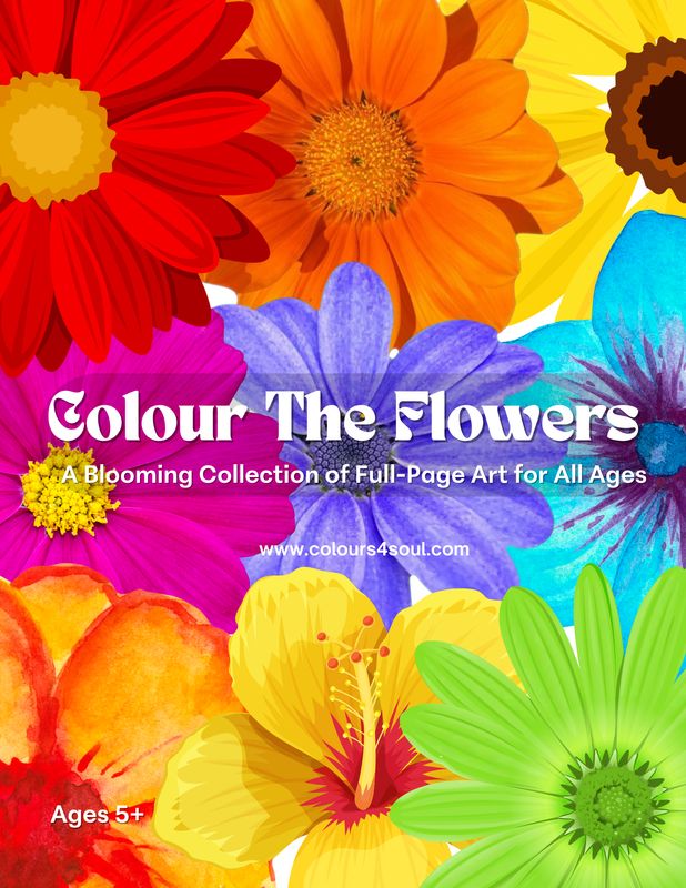 Colour The Flowers
