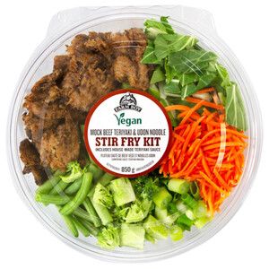 Farm Boy™ Vegan Teriyaki Beef &amp; Udon Noodle Stir Fry 850 g