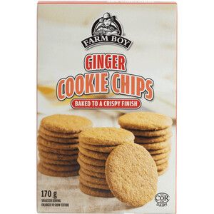 Farm Boy™ Cookie Chips Spicy Ginger 170 g