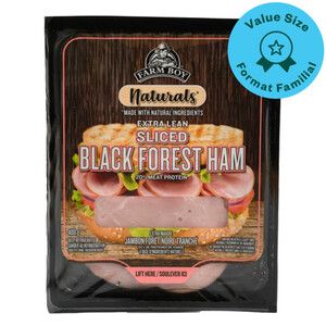 Farm Boy™ Naturals Sliced Black Forest Ham 400 g