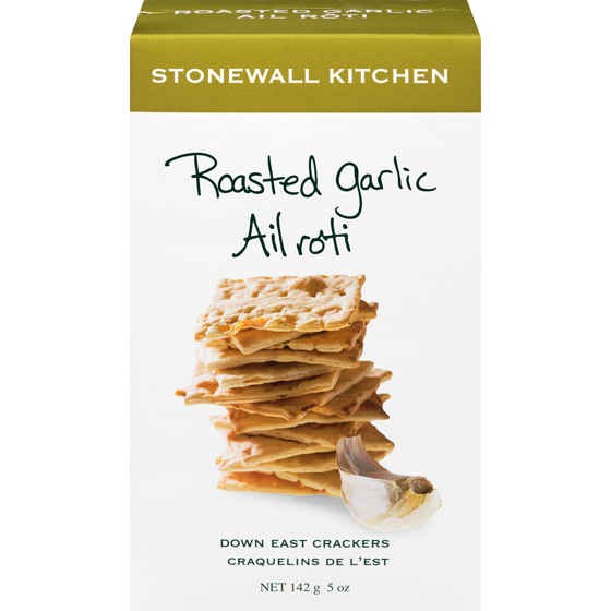 Stonewall Kitchen Down East Crackers Roasted Garlic