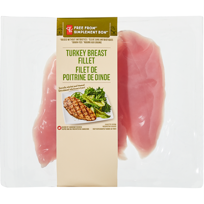 President&#39;s Choice Free From Turkey Breast Fillet