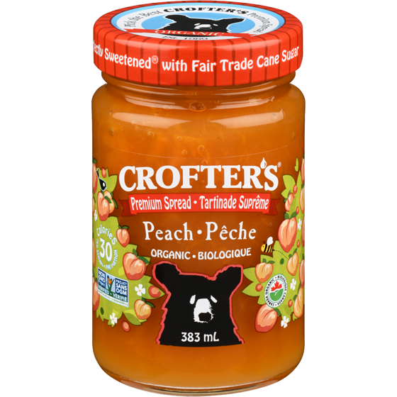 Crofter&#39;s Premium Spread Peach Organic