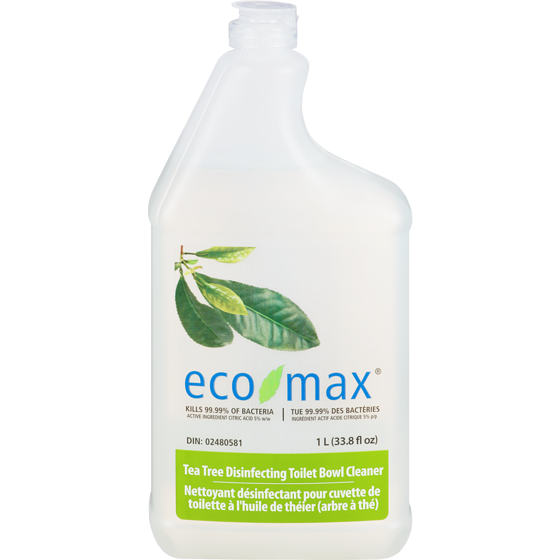 Eco-Max Toilet Bowl Cleaner, Tea Tree