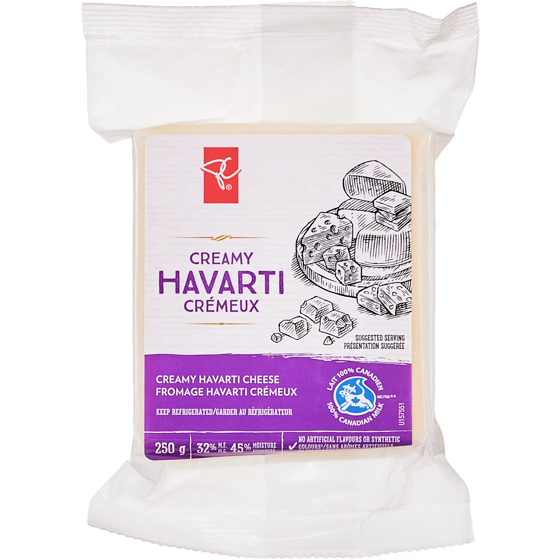 President&#39;s Choice Creamy Havarti Cheese
