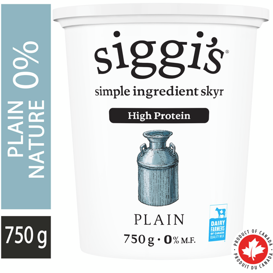 siggi&#39;s Skyr Yogurt Plain 0% High Protein