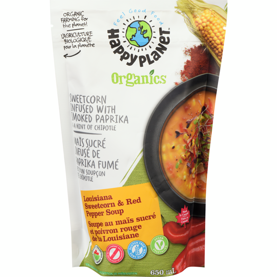Happy Planet Organic Louisiana Sweetcorn and Red Pepper Soup