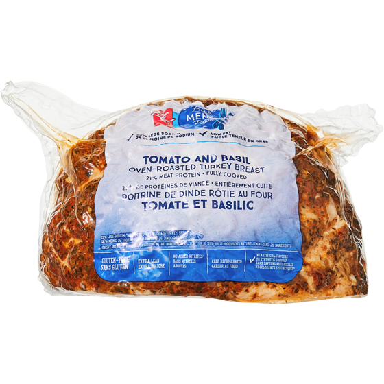 PC Blue Menu Tomato and Basil Oven Roasted Turkey Breast