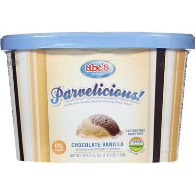 abes Kosher Dairy Free Frozen Dessert, Chocolate Vanilla