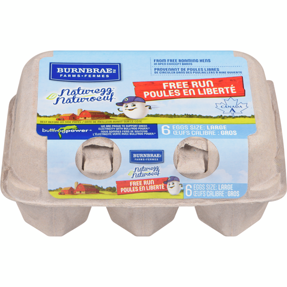 Burnbrae Farms Naturegg Free Run Eggs, Large