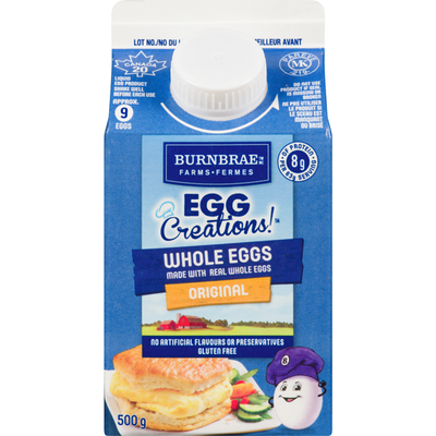 Burnbrae Farms Egg Creations! Whole Eggs, Original