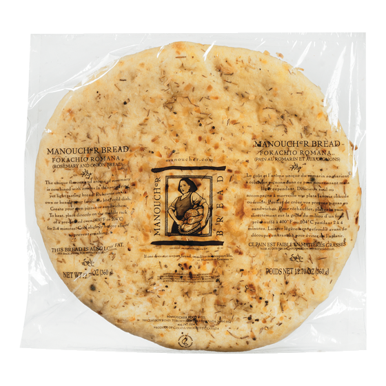 Manoucher Fokachio Bread, Romana