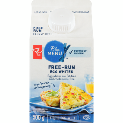 PC Blue Menu Free Run Egg Whites