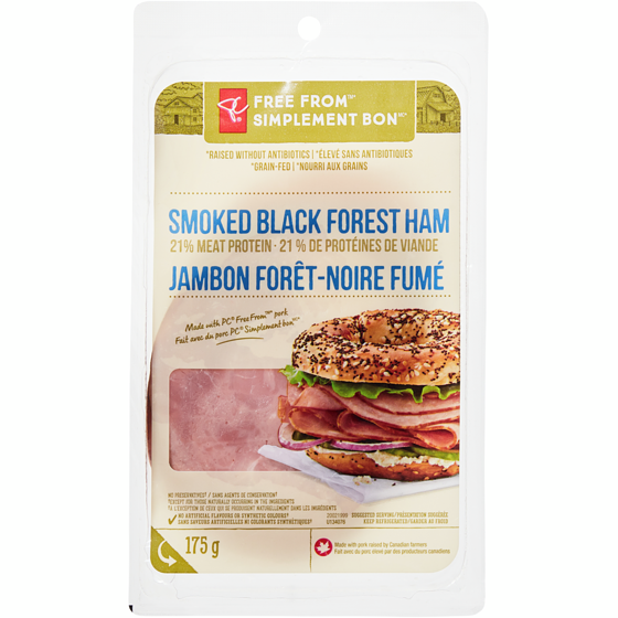 President&#39;s Choice Free From Smoked Black Forest Ham