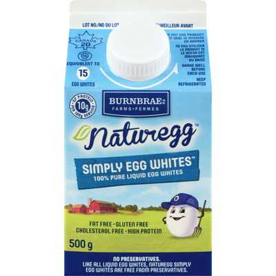 Burnbrae Farms Naturegg Simply Egg Whites