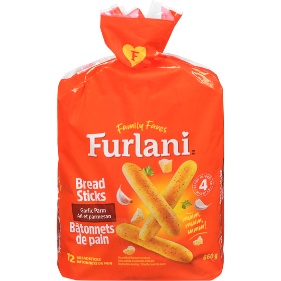 Furlani Parmesan Garlic Breadsticks