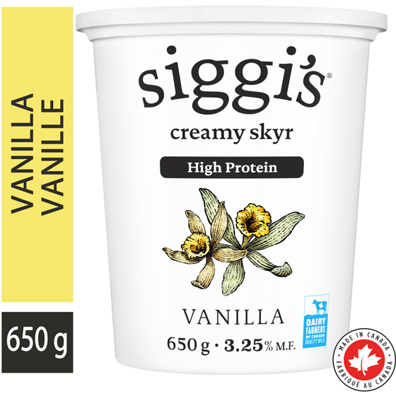 siggi&#39;s High Protein Yogurt 3.5% M.F. Vanilla