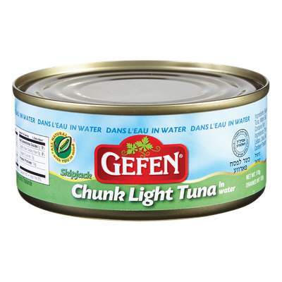 Gefen Kosher Chunk Light Tuna, In Water